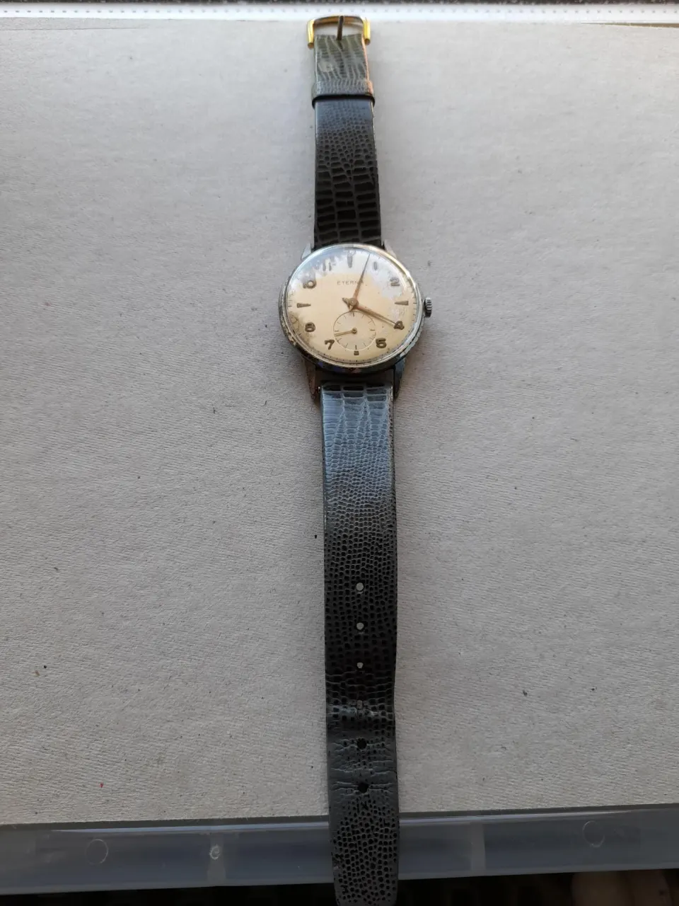 Mens Vintage Eterna Gents Mechanical Watch