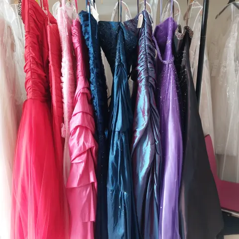 9 x Designer Prom or Pageant dresses