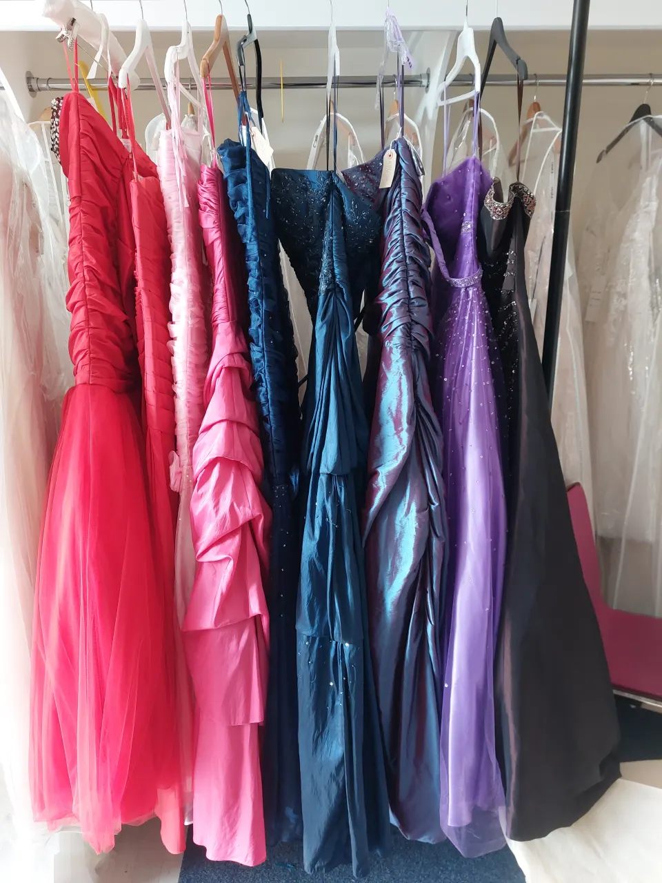 9 x Designer Prom or Pageant dresses