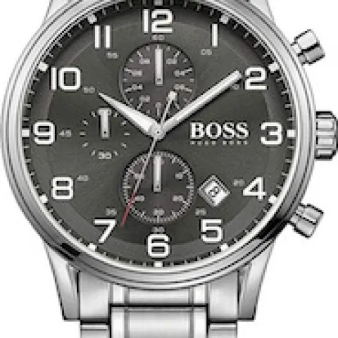 Hugo Boss Men's Black Aeroliner Multi-Functional Chronograph Watch 1513181