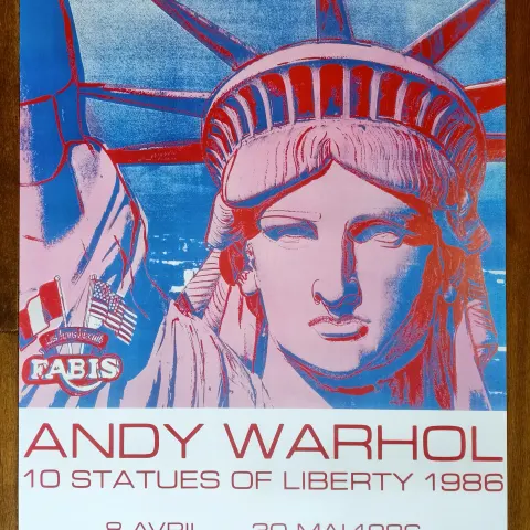 Andy Warhol Poster 10 statues of Liberty 1986 (#0454)