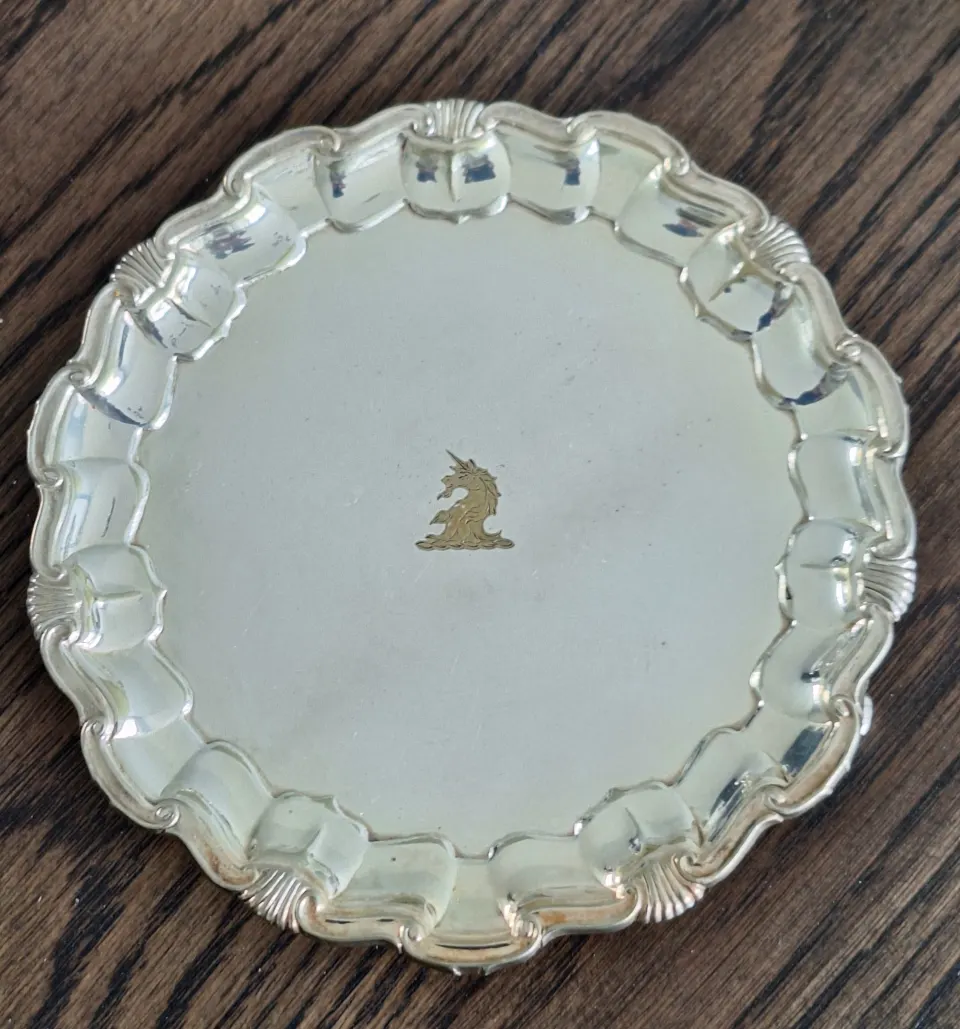 Mappin and Webb Princess Plate.