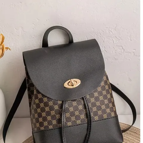 Mini Shoulder Bag PU Leather Portable and Slim Large Capacity Shoulder Backpack For Women