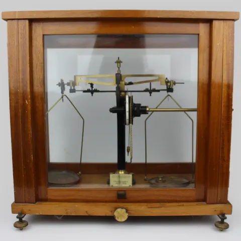 Antique Analytical Balance Scale by Baird & Tatlock, c.1940s