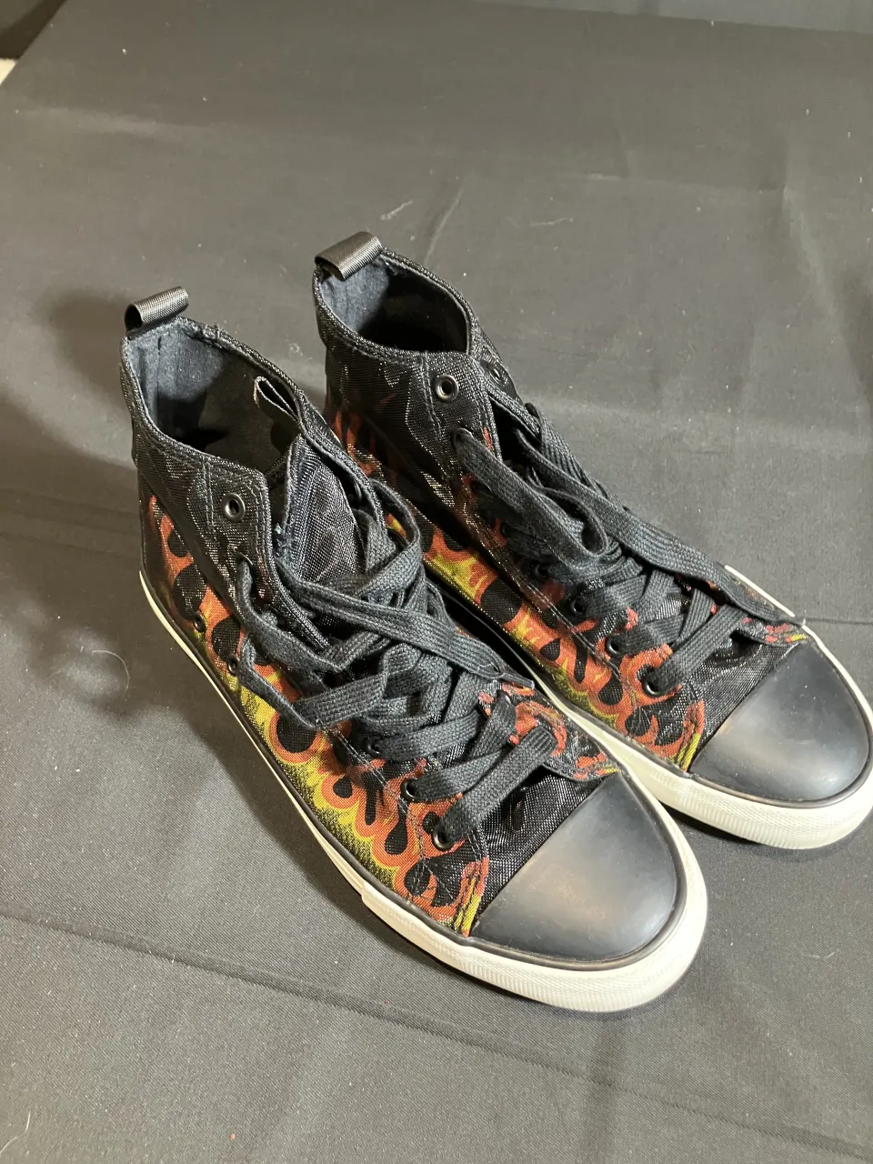 ASOS High Tops worn by a stunt double