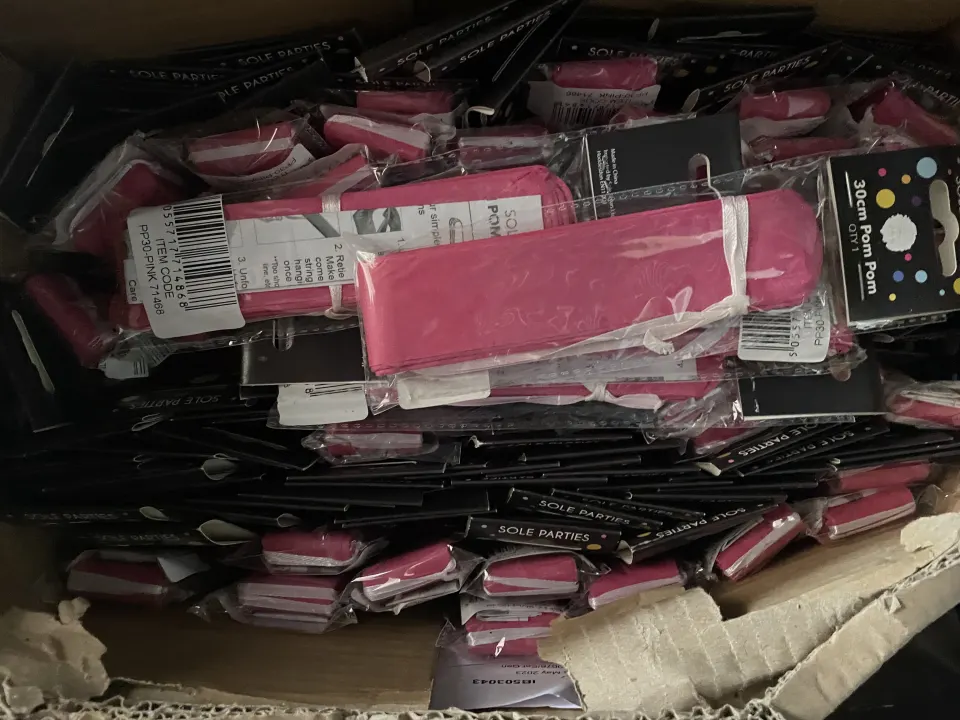 Box of Pom Poms