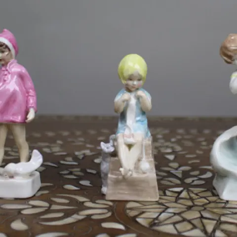 Collection of 3 Royal Worcester Figurines