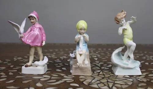 Collection of 3 Royal Worcester Figurines