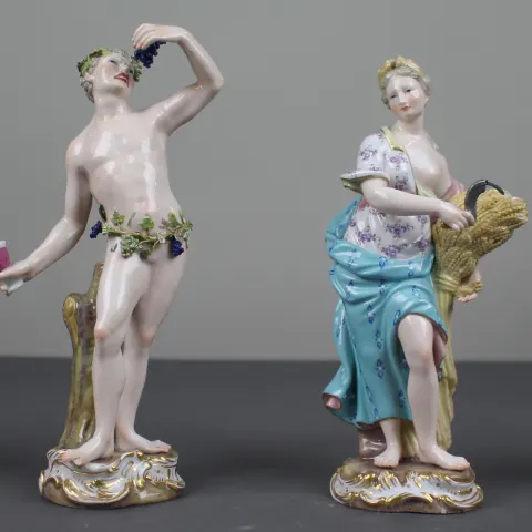 Set of 19th Century Meissen Porcelain Figurines – The Four Seasons