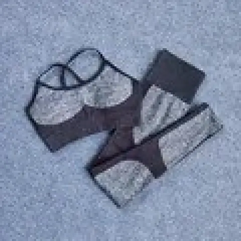 Brand New Women 2 Piece Sporty Gym Bra Tank, Size Small
