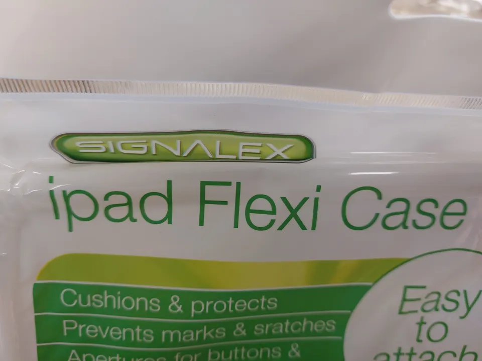 I pad flexible covers clear. Box of 30