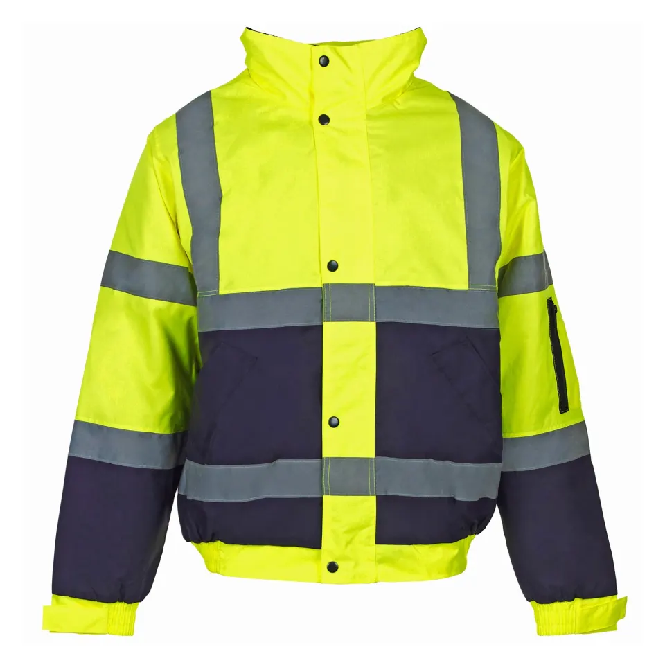 Hi Vis 2 Tone Bomber Jacket Size XL