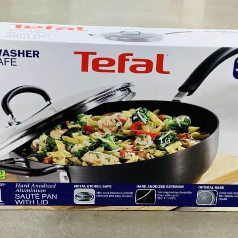 Tefal Hard Anodized Aluminium Deep Saute Pan New Sealed Box