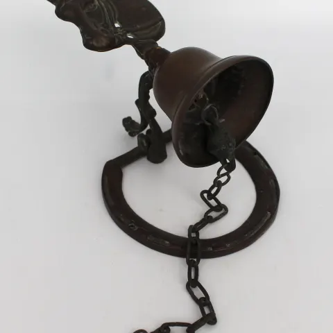 Vintage Brass Horse Head Bell