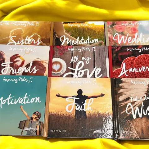Approx. 100 Inspirational Books & CD - Box 9 L18a