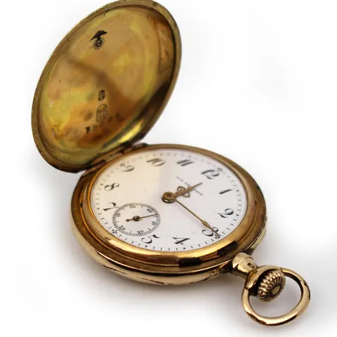 August Ericsson Gold Pocket Watch