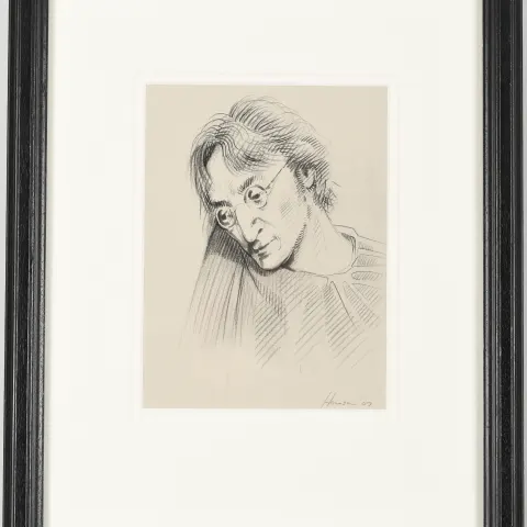 Original Sketch by Peter Howson OBE.