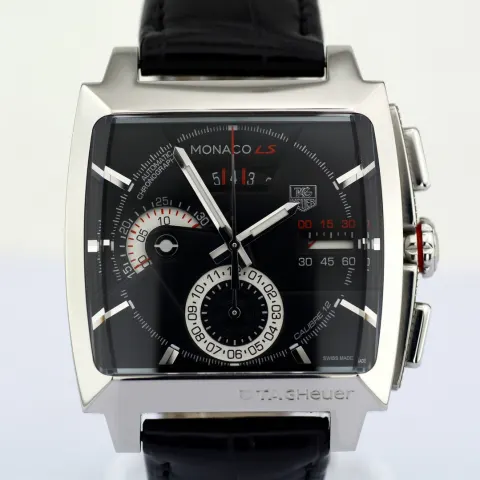 TAG Heuer/TAG Heuer Monaco Calibre 12 - Chronograph - Automatic - Gentlemen's Steel Wristwatch