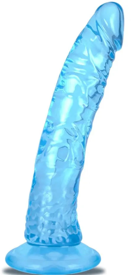 2 x Blue Soft Realistic Dildo L12b