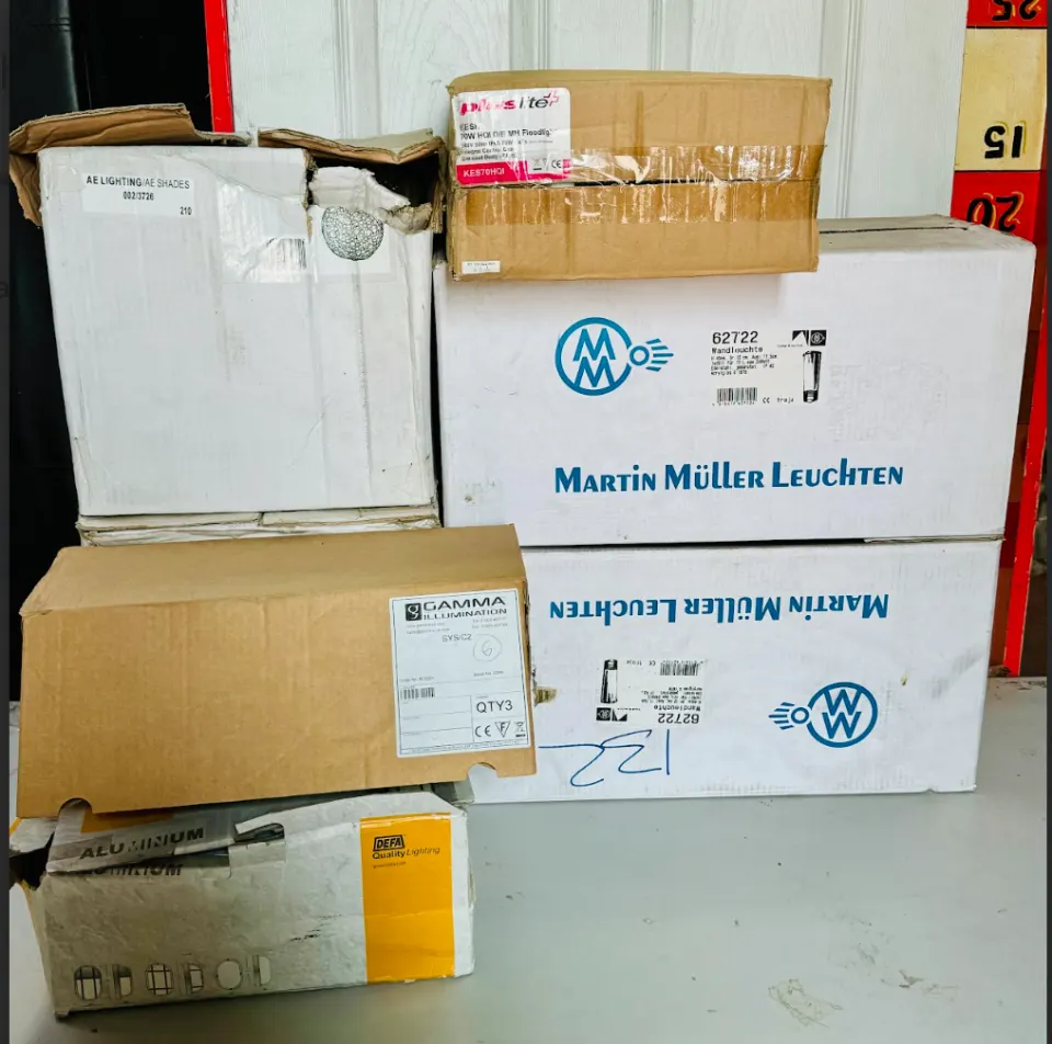 Job Lot Lighting & Fixtures, New Tatty Boxes