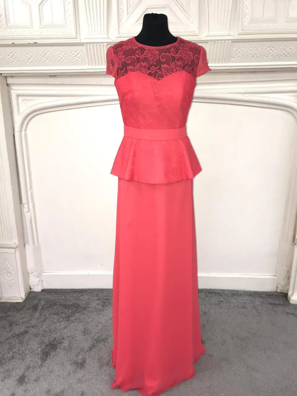 Coral size 8 Alexia designer dress