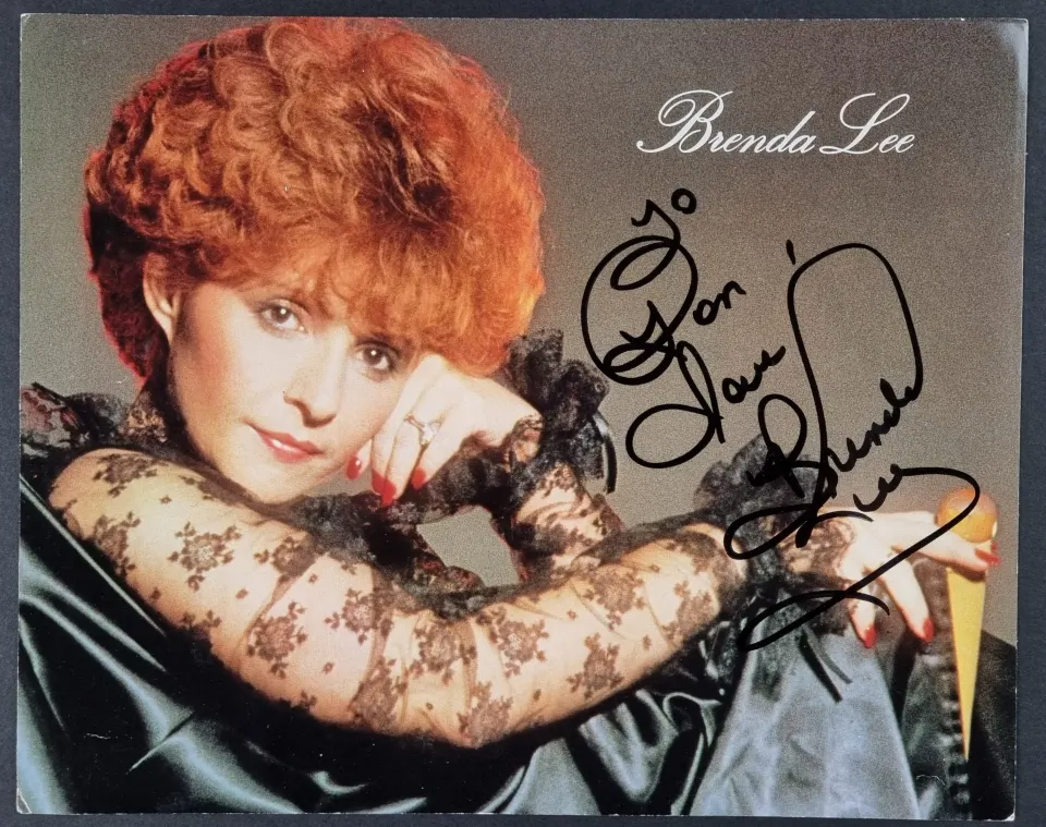 Brenda Lee Original Signature