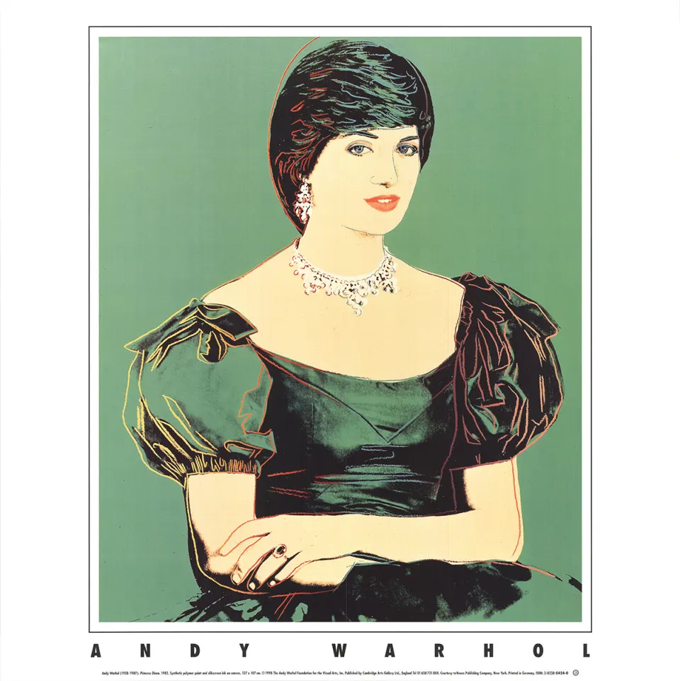 Andy Warhol 'Princess Diana'  1988 Certificate of Provenance (Copy)