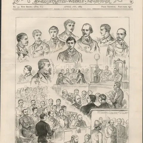 The Fenian Dynamite Campaign Bow St Court 1883 Antique
