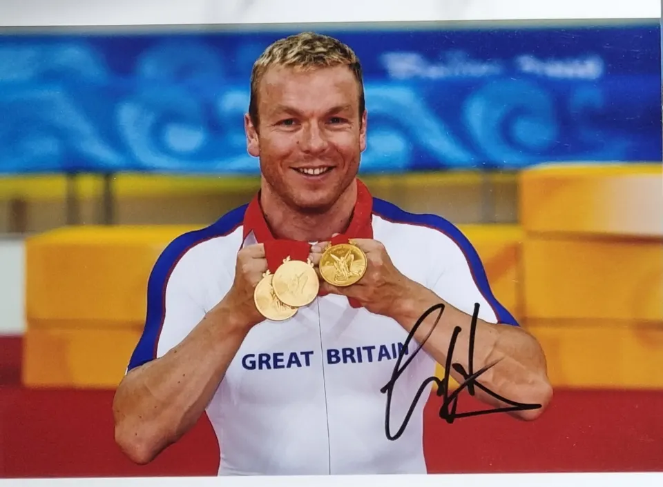 Chris Hoy Original Signature