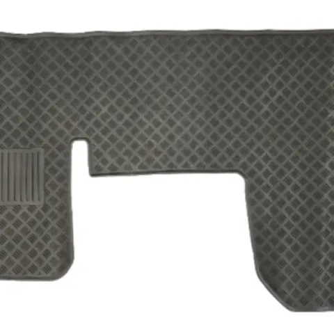 Black Heavy Duty Latex Mat To Suit Renault Master 2010-2017