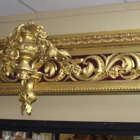 Regency Carved Giltwood Window Pelmet by D.J.McLauchlan, London