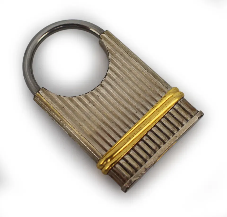Cartier Must de Cartier Padlock Form Keyring