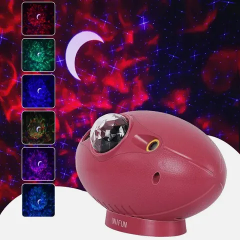 UniFun Star Light Galaxy Projector – 4-In-1 LED Nebula Cloud With Bluetooth Speaker & Remote Control