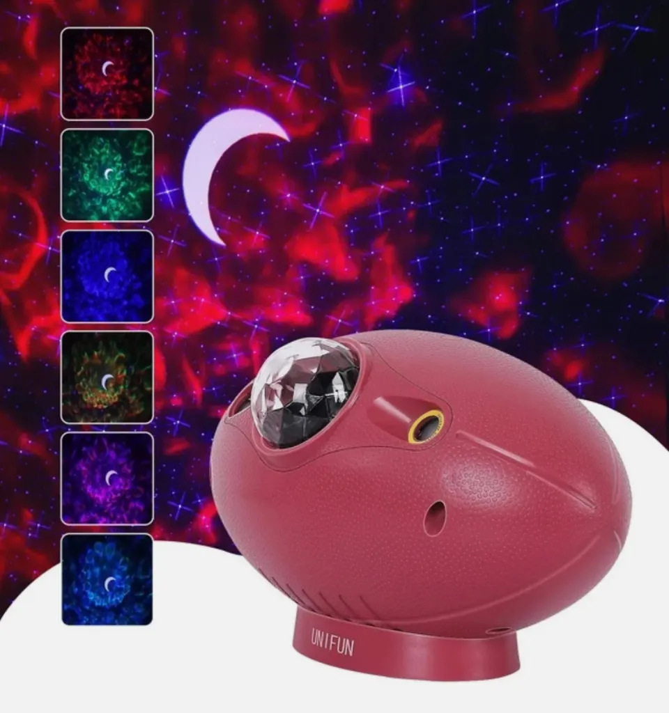 UniFun Star Light Galaxy Projector – 4-In-1 LED Nebula Cloud With Bluetooth Speaker & Remote Control