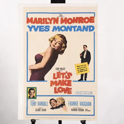 ORIGINAL MARILYN MONROE CINEMA POSTER