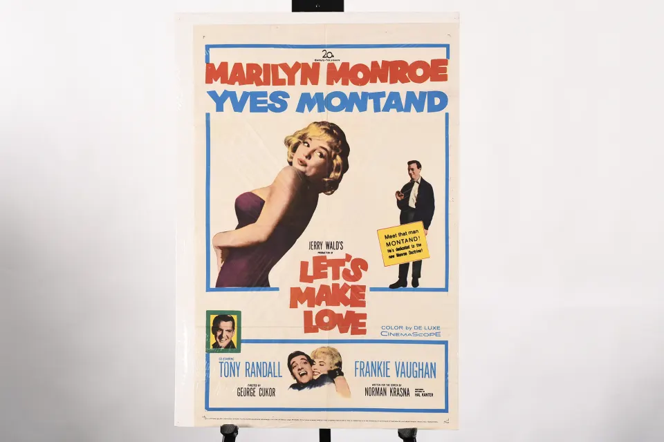 ORIGINAL MARILYN MONROE CINEMA POSTER