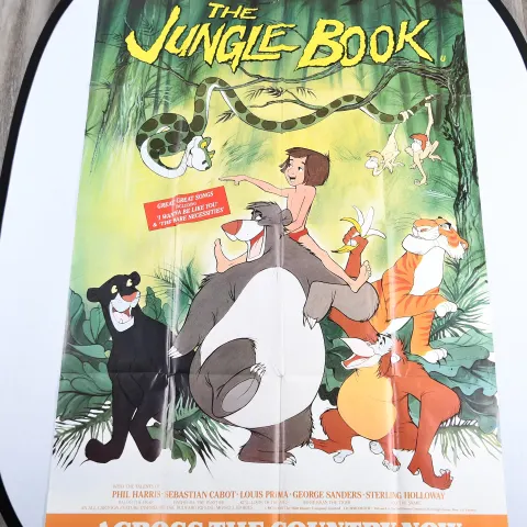 Very Rare "Jungle Book" Film Poster