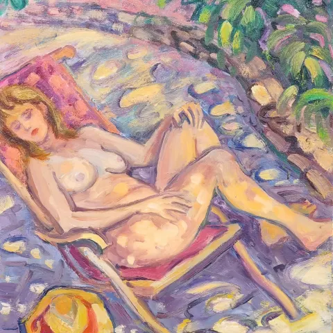 Original Oil by Gerard Fagard (French 1938-2021)