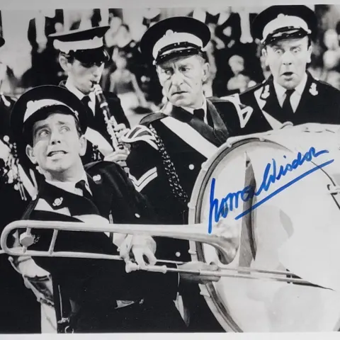 Norman Wisdom Original Signature