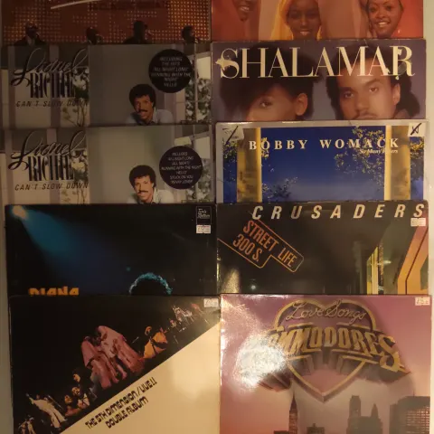 A large Collection of Souls / Motown Vinyl Records