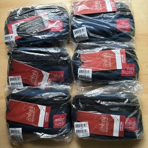 6 x Manhattan Portage Alleycat Bum Bags RRP £75 Each