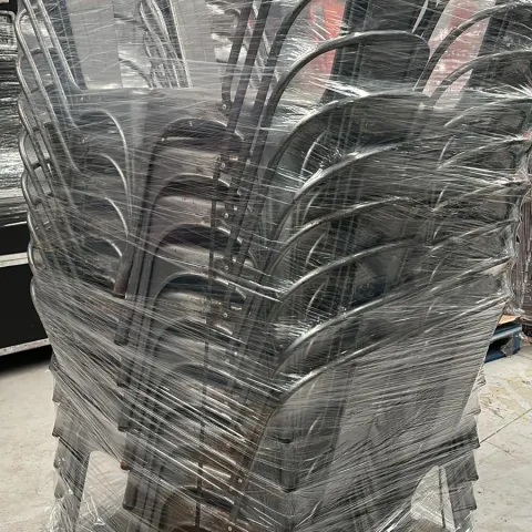 40 x Silver Torex Metal Armed Chairs