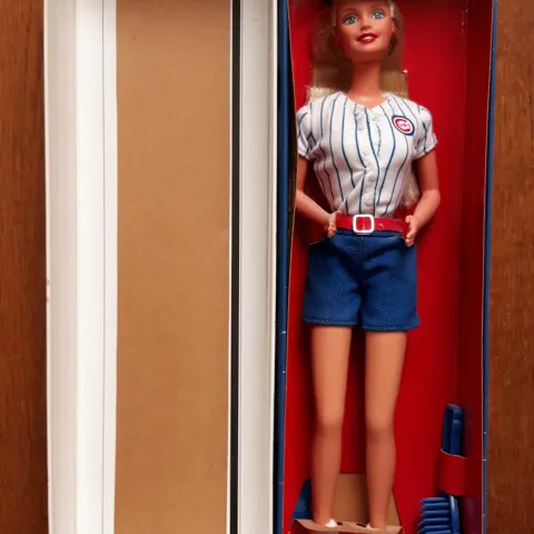 Barbie Special Edition 2000 Chicago Cubs Fan (#0273)