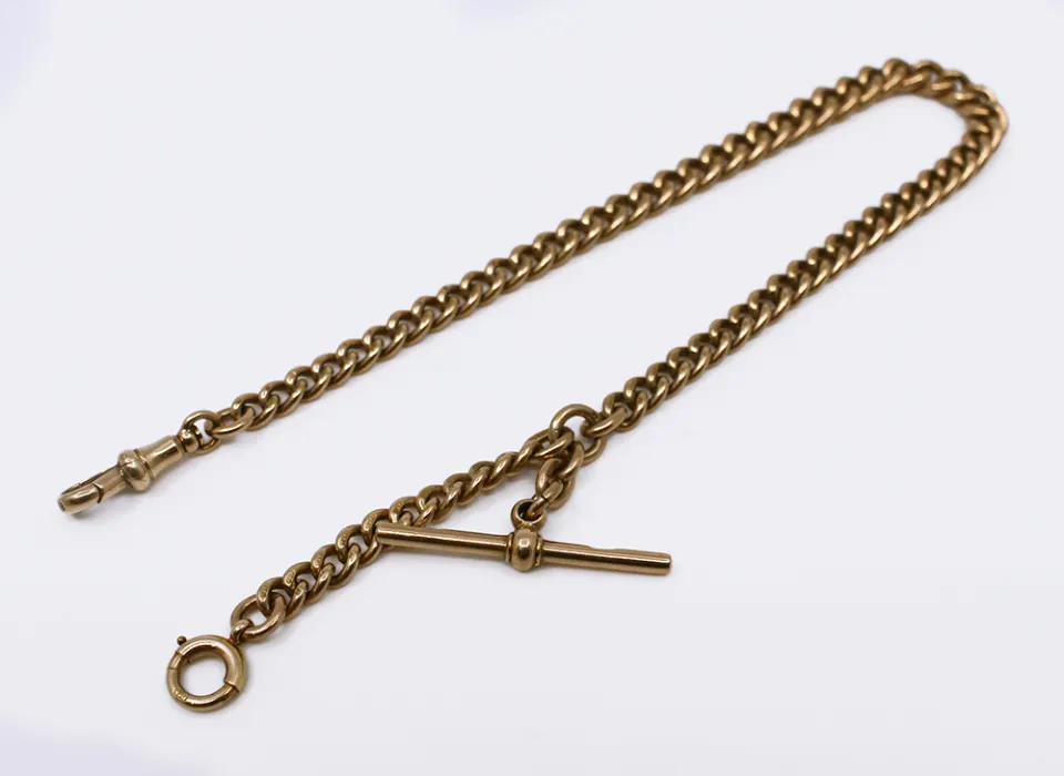 Fine Edwardian 9ct Gold Albert Chain