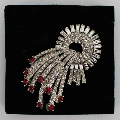 Sterling Mint Commemorative Brooch to Celebrate Her Majesty The Queen Mother