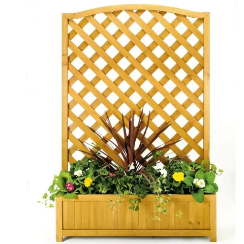 (192/Mez) Lot RRP £100. 2x Lattice Planter Large (H135x W90x D30cm) RRP £50 Each. (Please Note Some