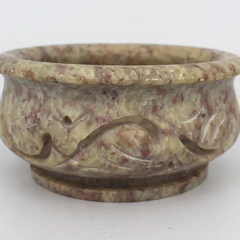 Carved Marble Bowl