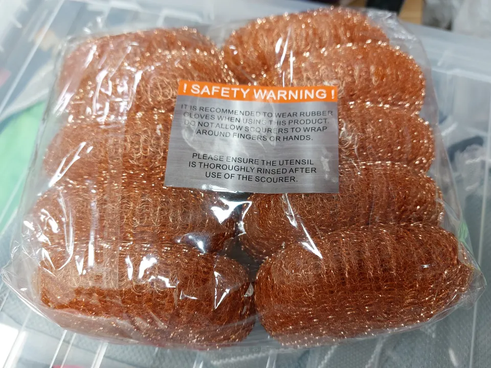 4 x packs of 10 pan scourers
