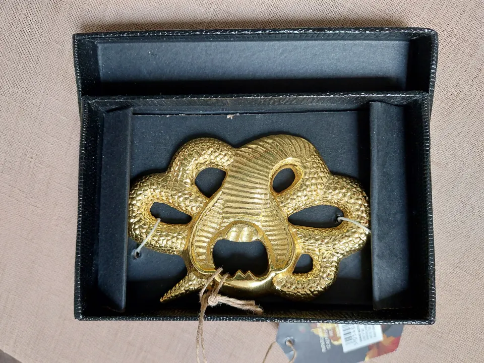 Snake bottle opener, gold from Paperchase