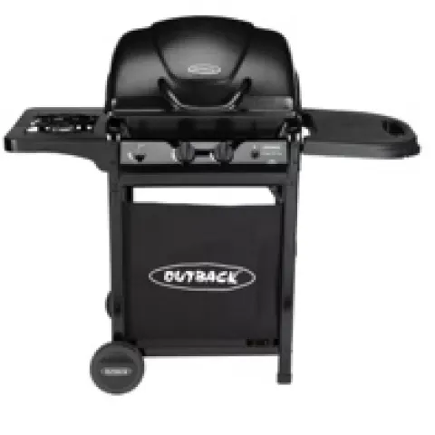 Outback Omega 250 2-Burner Gas BBQ, Black Good are missing parts